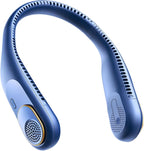 SWEETFULL Portable Neck Fan 360° Cooling Bladeless Personal Fan | No Hair Twisting - 4000mAh USB Rechargeable Wearable Fan for Travel, Birthday Gifts for Men, Women, Mom, and Dad