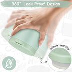 12oz Insulated Vacuum Food Jar with Buckle Lid Wide Mouth Soup Thermo for Hot Food Kids Leakproof Stainless Steel Lunch Container (Mint, 12OZ)