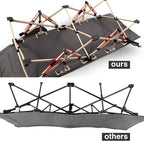 REDCAMP Oversized Camping cots for Adults 500lbs, Extra Wide Sleeping Cots Tall Sleeping Cots Heavy Duty, XL Cots Portable for Outdoor Indoor Office, Grey