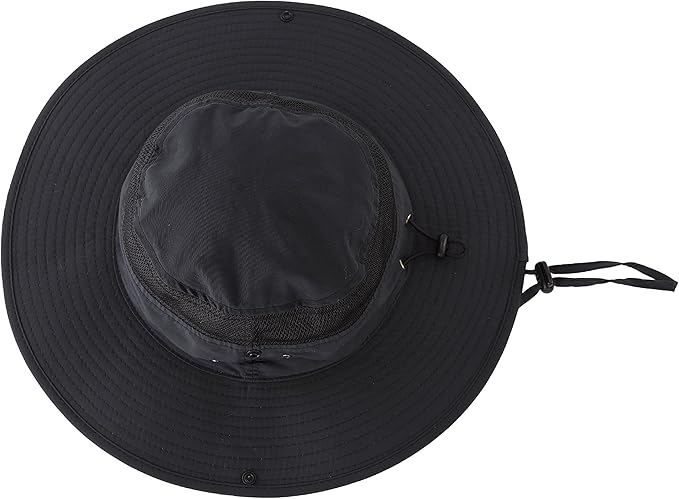 Connectyle Wide Brim Sun Hat for Men Breathable Cowboy Boonie Hat UPF 50+ Sun Protection Bucket Hat for Fishing Hiking