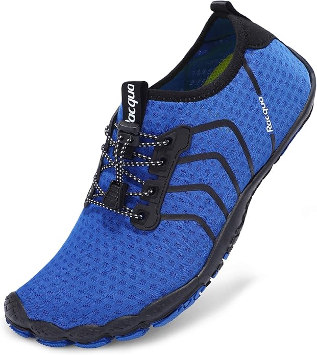 Racqua Water Shoes Quick Dry Barefoot Beach Aqua Sport Swim Surf Pool Hiking Diving Walking for Men Women