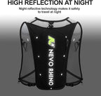 Waterproof Running Vest, 5.5L Breathable Running Hydration Vest with 1.5L Water Bladder, Water Vest for Hiking, Trail Marathon Race, Ideal for Women and Men