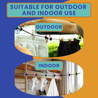 Travel Laundry Detergent Sheets for Hand or Machine Wash and Heavy Duty Travel Clothesline – Compact Sink Washing Detergent & Indoor Outdoor Drying Line for Hotels, Cruises & Camping