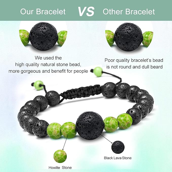 Hion Motion Sickness Bands Anti Nausea Acupressure Wristband Anti Nausea Bracelet for Motion Sickness and Morning Sickness（YC-SL-6PCS-TJ-1）
