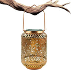 Hummingbird Solar Lanterns Outdoor Waterproof Garden Decor Birthday Gifts for Women Mom Grandma Metal Hanging Solar Lights for Yard Patio Backyard Lawn Porch Decorations,1Pcs