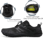 L-RUN Barefoot Water Shoes Women Mens Aqua Sock Athletic Hiking Water Sports Shoes for Swim Beach Pool Sand Diving Walking