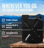 Lifesaver Jerrycan Water Purifier - Military Spec, Heavy Duty Water Purifier for Overlanding, Camping, Hiking, Emergency Preparedness and Survival Kit