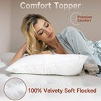 California King Size Air Mattress with Built in Pump, 18" Luxury Thick Inflatable Blow up Mattress for Guests & Home, Fast Self-Inflating Air Bed with Carry Bag for Camping