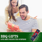 BBQ Gift for Men Dad Husband, Fathers Day Birthday Gifts, 7 in 1 Grill Spatula, Fun BBQ Accessories, Funny Grill Spatula for Outdoor Cooking, Outdoor Cooking Camping Multifunctional Tool