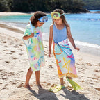 Dock & Bay Quick Drying Towel - for Sports & Gym - Compact, Lightweight - 100% Recycled - Includes Bag - Sand to Streets, Medium (130x70cm, 51x27)