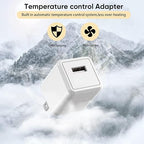 Apple Watch Charger, Portable Wireless Magnetic iWatch Charging Cable Cord with USB Wall Charger Block Plug Adapter Compatible with Apple Watch Series 9,8,7,Se,6,5,4,3,2,1 (1M/3.3FT)