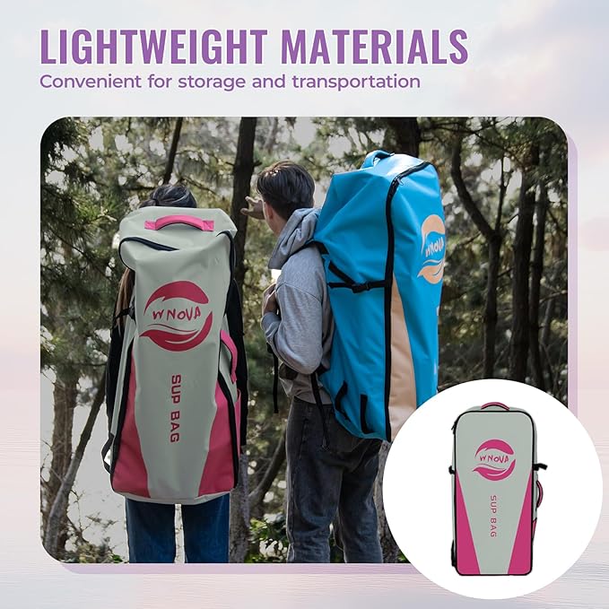 11'6"x35" Extra Wide Stand Up Paddle Board Inflatable for All Levels, 430LBS Capacity SUP Paddleboard with Complete Accessories, Double Acton Pump, Blow Up Paddle Board for Family