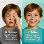 TapeGeeks Nasal Strips for Kids Nose Strips for Breathing Nasal Strip for Reducing Snoring Boys and Girls, Mix Colors