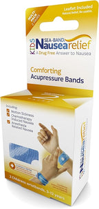Sea-Band Anti-Nausea Acupressure Wristband for Motion Sickness, Child Size, 2 Pairs