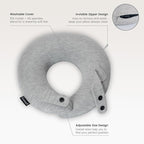 Inflatable Travel Pillow, Upgraded Travel Neck Pillow for Airplane Neck Support Sleeping - 3rd Generation, Double Comfort Plane Pillow - Portable Travel Essentials
