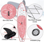 FBSPORT 11' Premium Stand Up Paddle Board, Yoga Board with Durable SUP Accessories & Carry Bag | Wide Stance, Surf Control, Non-Slip Deck, Leash, Paddle and Pump for Youth & Adult