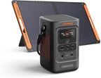 Jackery Explorer 240D Power Bank, 256Wh LiFePO4 Battery Portable Power Station, Charging Cable Included with 100W Soalr Panel