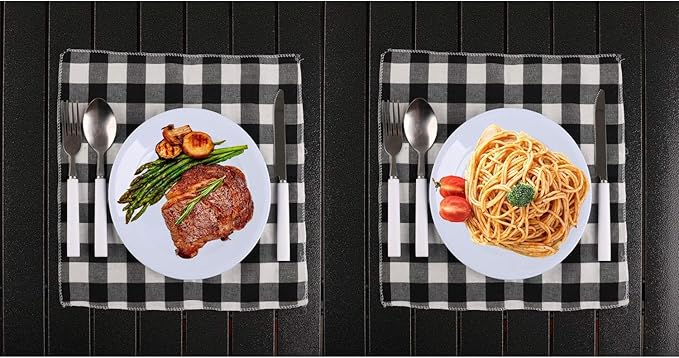 BRONZY Picnic Set Camping Cutlery Organizer Dinnerware Set - Mess Kit,Portable Eating Set with Plates,Spoons,Knives,Wine Opener,Forks,Napkinsc (16pcs/24pcs)