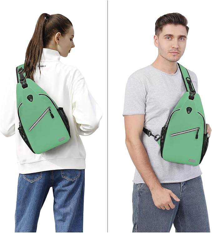 MOSISO Sling Backpack, Multipurpose Crossbody Shoulder Bag Travel Hiking Daypack