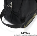 Travel Toiletry Bag 8L, Large Packing Cube with Waterproof TPU Wet/Dry Compartment