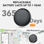 Android Air Tracker 4 Pack, Bluetooth Tracker Tags, Work with Google Find My Device App (Android Only), Smart Tags for Luggage, Wallet, Vehicles, Keys (Not for iOS)