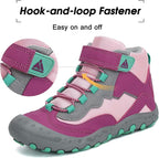 Mishansha Kids Hiking Boots Toddler Girls Boys Hiking Shoes Water-Resistant Anti-Collision Non-Slip Athletic Outdoor Trekking Boots