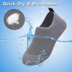 ANLUKE Womens Mens Water Shoes Barefoot Quick-Dry Aqua Socks for Beach Swim Surf Water Sport