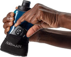 Nathan Running Handheld Water Bottle Adjustable No-Grip Quick Squeeze Lite Hand Strap. 12 oz Insulated Water Bottle. Reflective Hydration