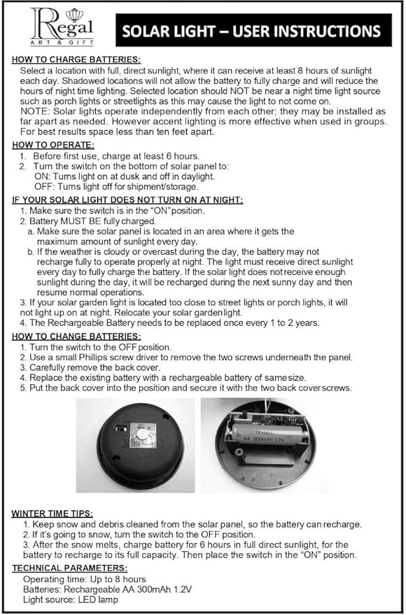 Regal Art & Gift Solar Lantern Outdoor, Waterproof Garden Décor, Ideal Gift for Women, Mom, Grandma – Hanging Metal Solar Lights for Yard, Patio, Backyard, Porch, Multi, Dragonfly, Small