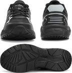 Kricely Men's Trail Running Shoes Non Slip Hiking Shoes Tennis Shoes Fashion Sneakers Workout Footwear