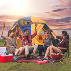 Mini Portable Folding Stool, Camping Fishing Stool for Adults Fishing Hiking Gardening and Beach with Carry Bag, Hold Up to 450lbs(Camouflage) (16.5" L x 16.5" W x 28.3" H)