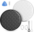 Air Tracker Tags-2 Pack, Bluetooth Tracker for Apple Find My (iOS Only), Smart Tracking Tag with 100dB Sound and Replaceable Battery, Key Finder Item Locator for Luggage Keys Wallet Backpack (Medium)