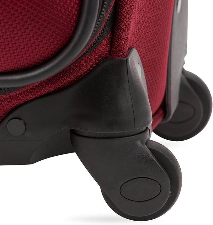 SwissGear Sion Softside Expandable Luggage, Burgundy, Carry-On 21-Inch