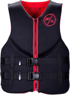 HyperLite Men's Indy Life Jacket - US Coast Guard Approved Level 70 Buoyancy Aid, Great for Any Water Sports Activity Including Boating, Paddle & Swimming