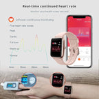 Fitpolo Smart Watch for Women,1.8” Touchscreen, Bluetooth Call, Alexa Built-in,24/7 Heart Rate SpO2 Monitor,Step Counting,Sleep Tracking, IP68 Waterproof Fitness Tracker Watch for Android iPhone