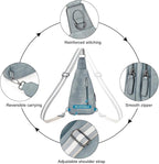 CLUCI Crossbody Bags for Women Men,Leather Sling Bag Cross Body Backpack for Woman Gifts for Women Birthday Unique