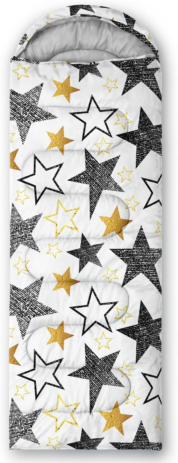 QOOMO Animals Camping Sleeping Bags,3 Season Warm & Cool Weather,Lightweight,Waterproof Sleeping Bags for Adults & Kids,Traveling,and Outdoors,Camping Gear Equipment