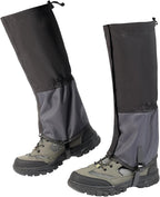 Waterproof Trail Gators for Hiking Boots Adjustable Ankle Leg Gaiters for Men Women Shoe Gaiters Snow Boot Covers Snowshoeing