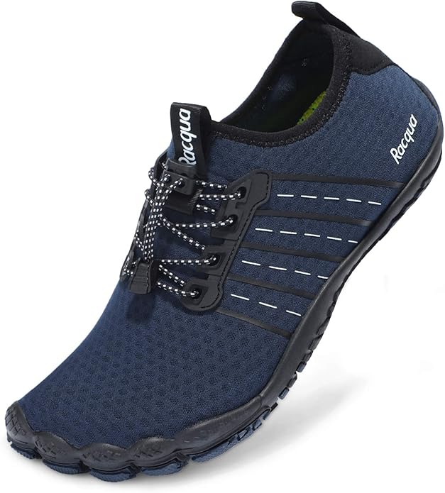 Racqua Water Shoes Quick Dry Barefoot Beach Aqua Sport Swim Surf Pool Hiking Diving Walking for Men Women