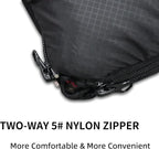 Polycotton Sleeping Bag for Adult,Cold&Warm Weather Large with Compression Sack and Water Resistant for Family Camping,Travel and Car Camping