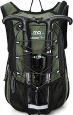 15L Insulated Hydration Backpack Pack with 2L Water Bladder Lightweight Hiking Backpack Bag for Women Men Daypack for Hiking Running Festival Camping Biking