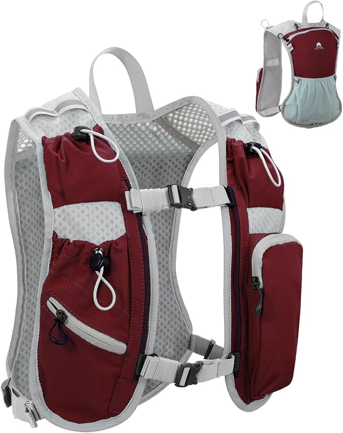 Running Vest for Women and Men, Hydration Running Backpack, Runners Vest, Hydration Vest for Walking, Marathon, Hiking