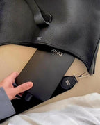 DRNK Steel | Flat Water Bottle as Seen on Shark Tank | Workplace Hydration, Travel, Hiking, and Gym | Leak Proof | Non-Toxic | BPA-Free | 17oz (500ml) [Graphite]