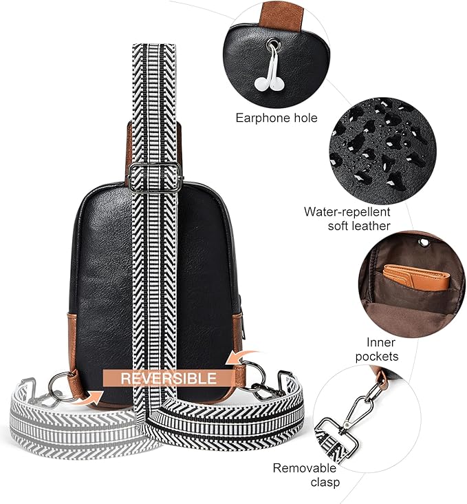 3L SMALL Sling Bag Fanny Packs For Women Men Mini Crossbody Chest Belt Travel Bag Purse Handbag Faux Leather Fashion Cute Light Grey