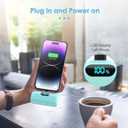 Small Portable Charger for iPhone 5000mAh, PD Fast Charging Power Bank,Mini Battery Pack Portable Phone Charger Travel Essentials for iPhone 14/14 Pro Max/13/13 Pro/12 Pro/11/XS/XR/X/8/7/6/SE Series