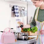 Bluboon Lunch Box for Women Cute Lunch Bag Reusable Insulated Lunch Bags Large Capacity Lunchbox Cooler for Work Picnic or Travel
