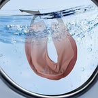 SPRFUFLY Travel Pillow 100% Memory Foam - Neck Pillow for Sleeping, Airplane Pillow with Sleep Mask & Earplugs, Travel Essentials Neck Pillow for Traveling, Long Flights, Train & Office Use(Soft Pink)