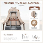 LOVEVOOK Laptop Backpack for Women with Pouch Pocket for Large Capacity Cup,15.6 Inch Laptop Computer Bag Travel Backpack Purse,Waterproof Work Business Backpack College Teacher Bags,Nude