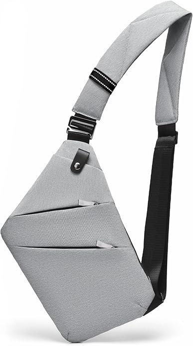 Travel Anti Pickpocket Purses, Slim Carry Crossbody Bag for Women & Man Travel Safe, Waterproof