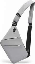 Travel Anti Pickpocket Purses, Slim Carry Crossbody Bag for Women & Man Travel Safe, Waterproof